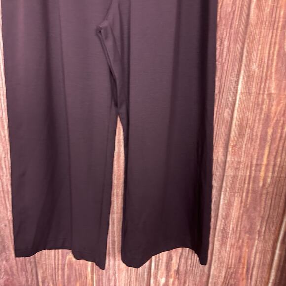 Old Navy Womens Dynamic Fleece High Waisted Burgundy Wide-Leg Sweatpants XXL NWT - Picture 4 of 6